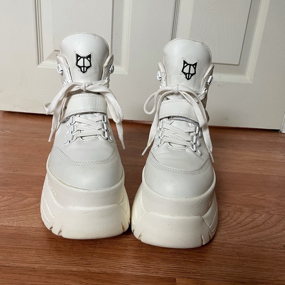 NakedWolfe Size 7 Platform Boots - Picture 2 of 7